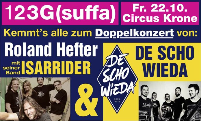 Roland Hefter mit Isarrider & Deschowieda - 1, 2, 3 G (SUFFA) - 22. Okt 2021 Circus Krone München