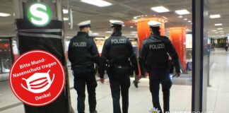 21-Jähriger mit falscher Mund-Nase-Bedeckung greift Zugbegleiter an