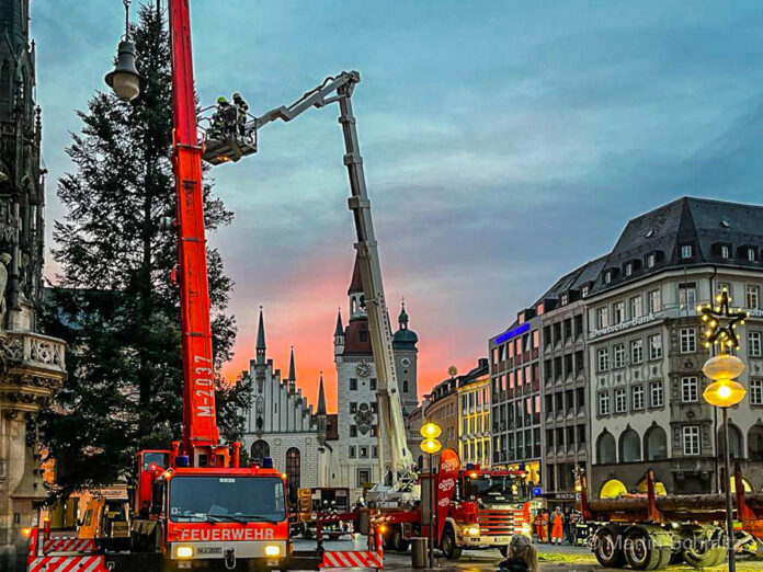 Der Münchner Christbaum 2021