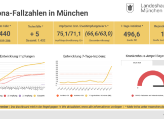 7-Tage-Inzidenz für München