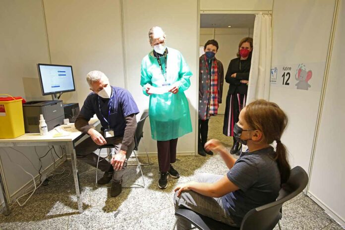 Kinder-Impfzentrum Gasteig hat den Betrieb aufgenommen