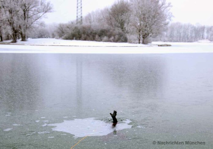 Wasserwacht München warnt: Eisflächen nicht betreten! Wasserwacht München warnt: Eisflächen nicht betreten!
