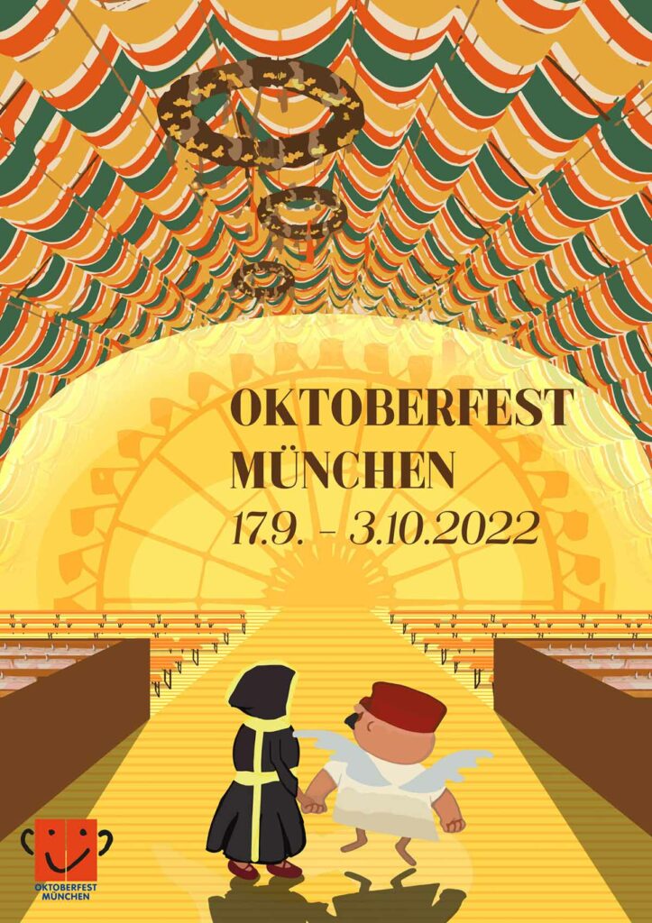 Oktoberfestplakat 2022 - 1. Preis 
