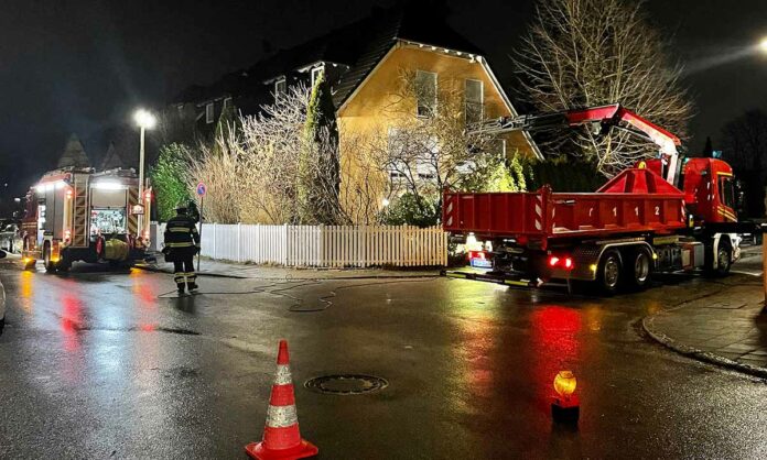 Sturmtief "Roxana" beschäftigt die Feuerwehr