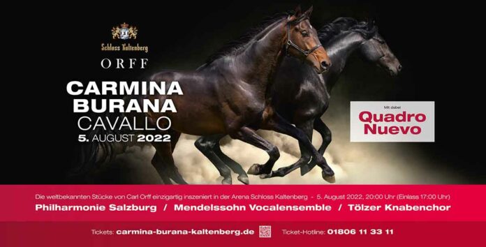 Schloss Kaltenberg: Carmina Burana Cavallo - das Klassik-Open-Air mit Pferden und Artistik