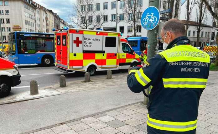 Großeinsatz von Feuerwehr und Rettungsdienst