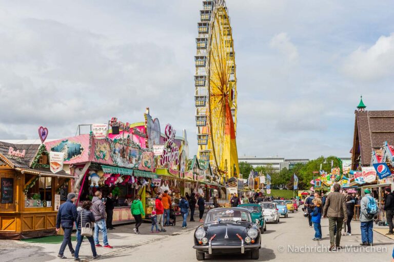 Oldtimer Corso auf dem 56. Münchner Frühlingsfest - Nachrichten München