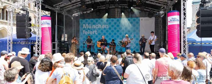 Münchner Stadtgründungsfest 2022: Dieter Reiter & The Paul Daly Band Münchner Stadtgründungsfest 2022: Dieter Reiter & The Paul Daly Band