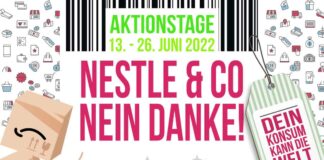 Nestlé & Co- nein danke! Aktionstage für nachhaltigen Konsum