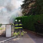 Untermenzing: Garagenbrand dehnt sich aus Untermenzing: Garagenbrand dehnt sich aus