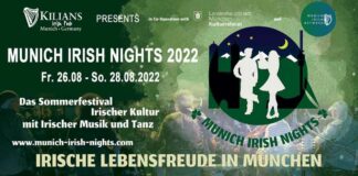 Festival-Stimmung: MUNICH IRISH NIGHTS vom 26.08. - 28.08.2022 am Rindermarkt