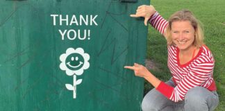 Freundliche Mülleimer für ein sauberes München