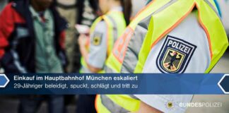 Einkauf im Hauptbahnhof eskaliert - 29-Jähriger spuckt, beleidigt und verletzt