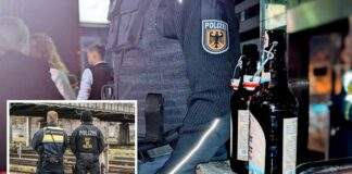 Körperverletzungen bei der An- bzw. Abreise zur Wiesn - Bierflaschenwurf an der Hackerbrücke