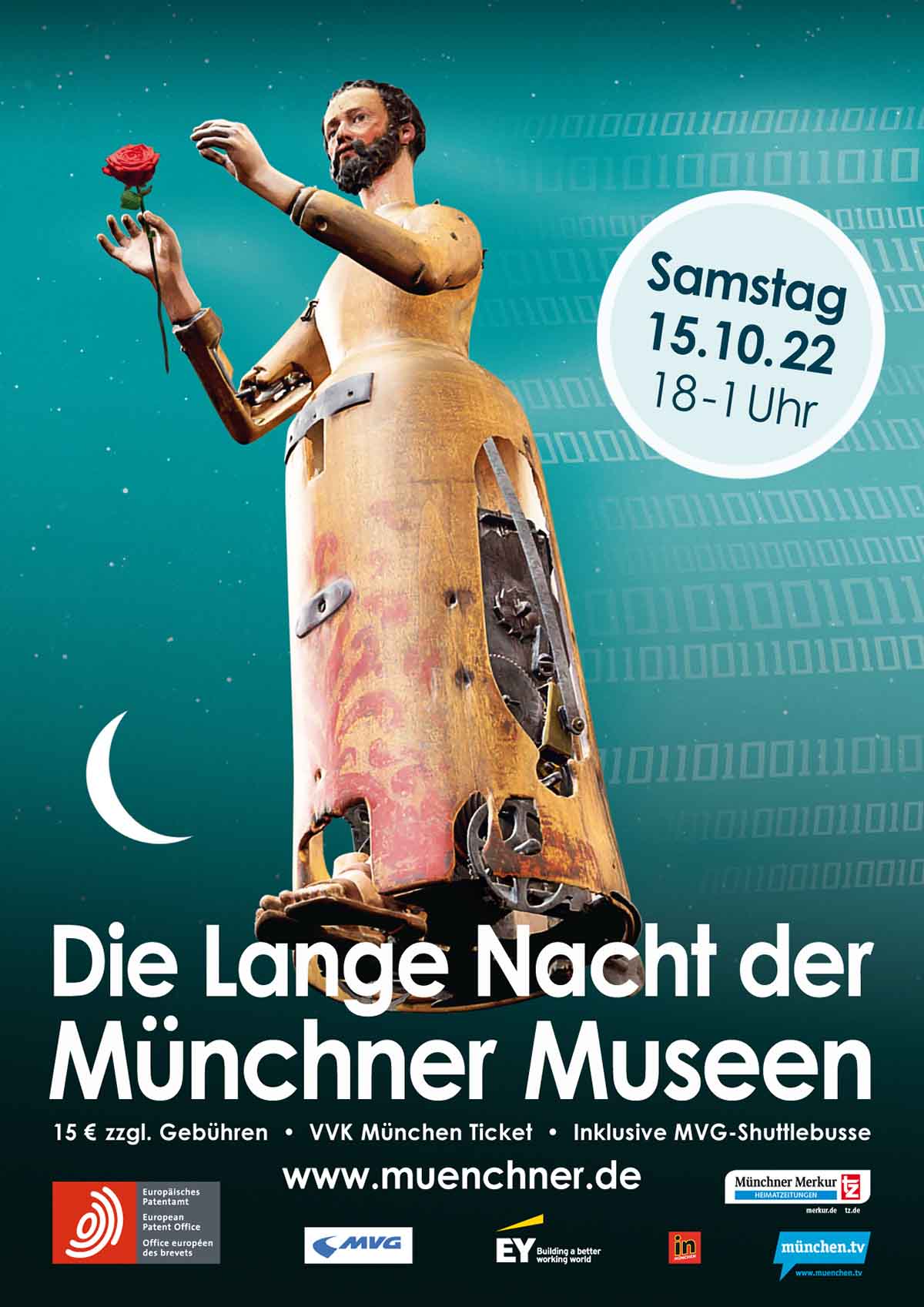 Auf geht's zur Langen Nacht der Münchner Museen am 15. Oktober 2022