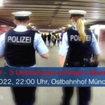 Schlägerei am Ostbahnhof Bundespolizei sucht Schläger-Trio