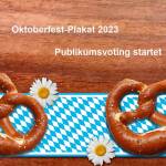 Oktoberfest-Plakat 2023 - Publikumsvoting startet