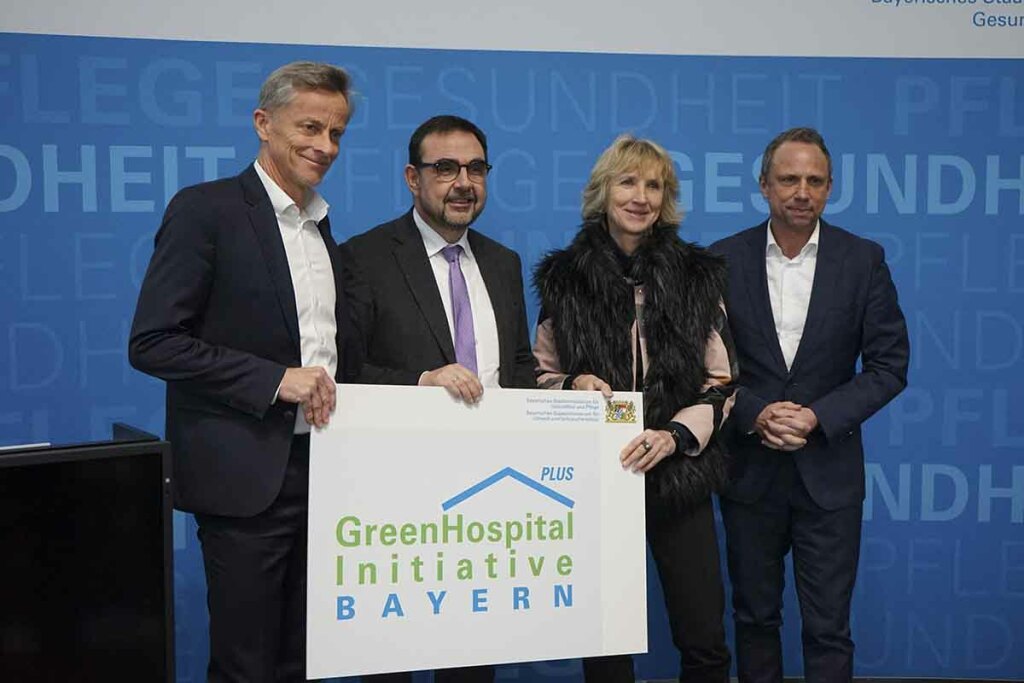 Grüne Medizin: Drei Standorte der München Klinik sind 