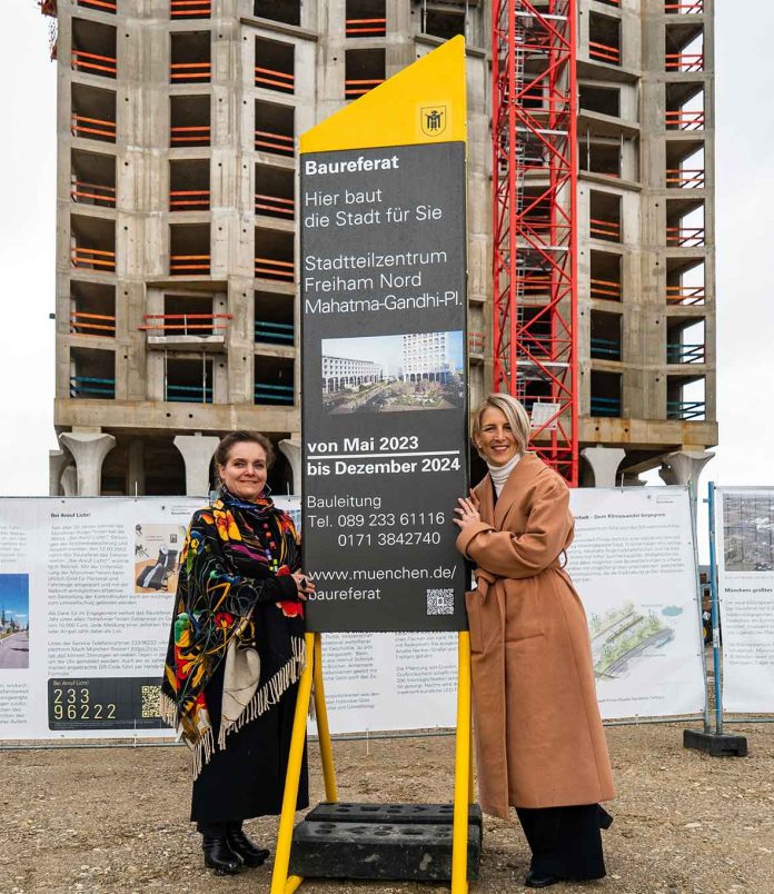 Stadtteilzentrum Freiham: Baubeginn für die Platz- und Verkehrsflächen Stadtteilzentrum Freiham: Baubeginn für die Platz- und Verkehrsflächen