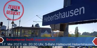 Betrunkener beißt Jugendlichen ins Gesicht