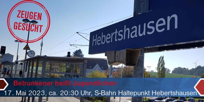 Betrunkener beißt Jugendlichen ins Gesicht