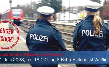 Rassistische Attacke auf Kinder - Bundespolizei sucht Betroffene und Zeugen
