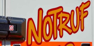 Notrufmehrung durch Handysoftware (Stadtgebiet)