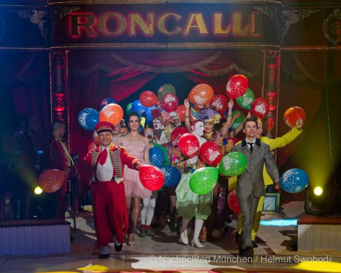 Das Circus-Theater Roncalli kündigt zwei Zusatzshows für München an Das Circus-Theater Roncalli kündigt zwei Zusatzshows für München an