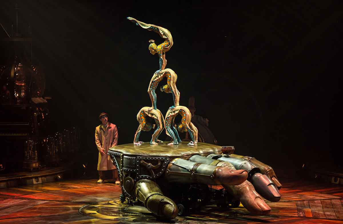 Neue spektakuläre Zeltshow von Cirque du Soleil "KURIOS" 26.01. bis