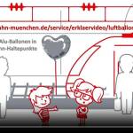 Aluminiumballon bremst S-Bahnverkehr