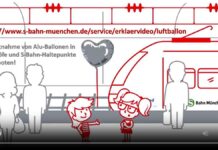 Aluminiumballon bremst S-Bahnverkehr