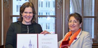 Medaille „München leuchtet“ für Dr. Corina Toledo
