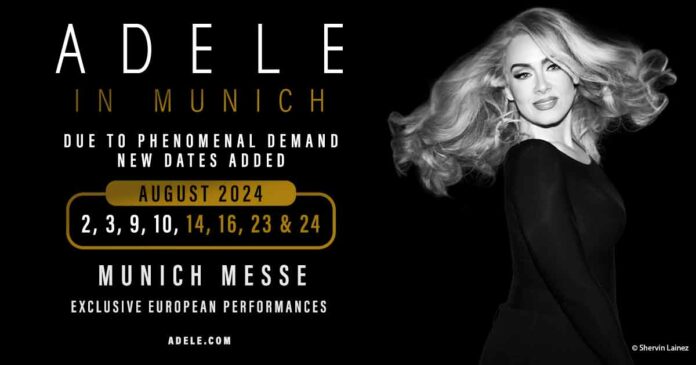 Adele jetzt 10 Mal in München!