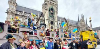 Faschingsumzug der Damischen Ritter 2024 - So bunt war der Gaudi-Wurm durch München