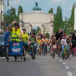 ADFC München: Familien-Radldemo für kinderfreundliche Straßen