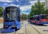 Schwerer Unfall zwischen Tram und Bus - Neuhausen