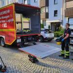 Appartement nach Feuer unbewohnbar - Sendling