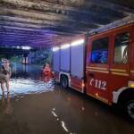 Sturm und Starkregen über Münchner Westen (Stadtgebiet)