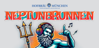 Neptunbrunnen Kulturbiergarten vom 2. August bis 15. September 2024