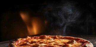 Italienischen Pizzafest am Neptunbrunnen