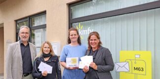 Eröffnung Postbox M63 für wohnungslose Personen