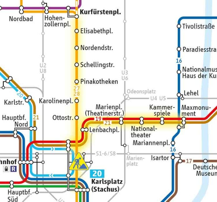 Sanierung am Stachus: Neue Gleise für die Tram und Instandhaltung am U-Bahnhof