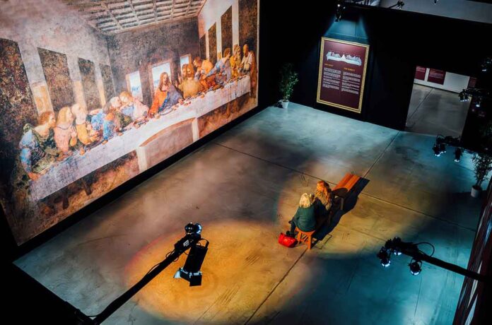 Leonardo da Vinci: „Das letzte Abendmahl“ erstmals als immersives Erlebnis in München Leonardo da Vinci: „Das letzte Abendmahl“ erstmals als immersives Erlebnis in München