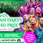 German Darts Grand Prix 2025 in München 19. - 21. April 2025 - Quelle: PDC Europe