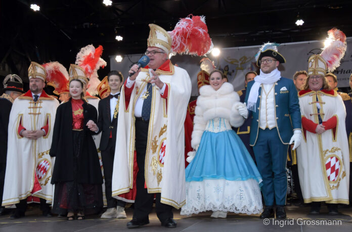 Traditionelle Inthronisation des Narrhalla Prinzenpaares und Jugendprinzenpaares 2025