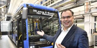 MVG nimmt 30 neue E-Busse in Betrieb