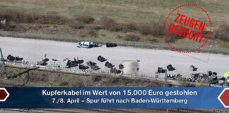 Ermittlungen wegen Buntmetalldiebstahl - Bundespolizei bittet um Hinweise aus der Bevölkerung