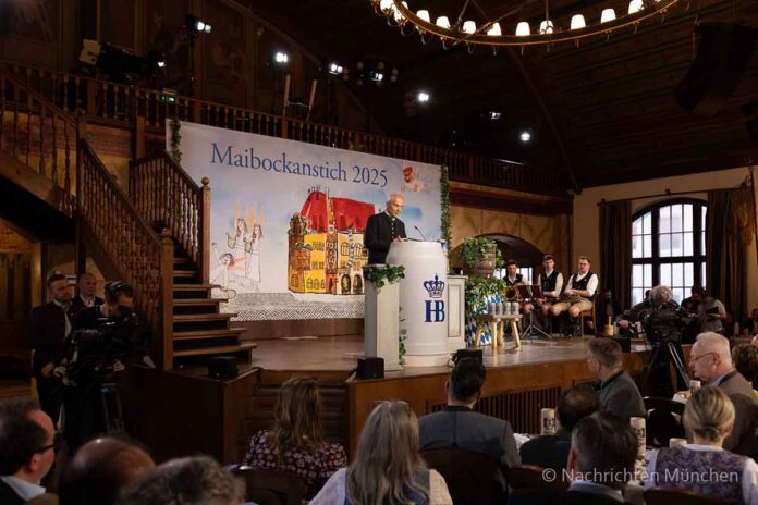 Maibockanstich 2025: Tradition, Satire und beste Stimmung Maibockanstich 2025: Tradition, Satire und beste Stimmung