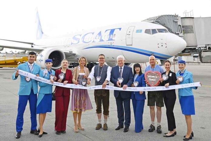 Direktflug nach Zentralasien: SCAT Airlines fliegt von München nach Kasachstan Direktflug nach Zentralasien: SCAT Airlines fliegt von München nach Kasachstan