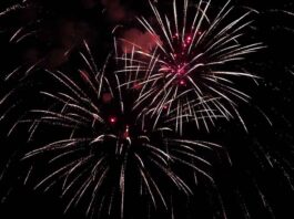 Brillantfeuerwerk zum Münchner Frühlingsfest 2025